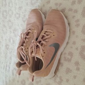 Nike Air sneakers nude pink color